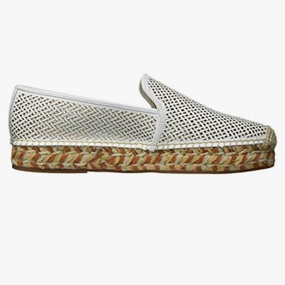 Women's Vince Camuto Hamorra Espadrille Wedge Sandal Tricolor Flatform - Picture 8 of 9